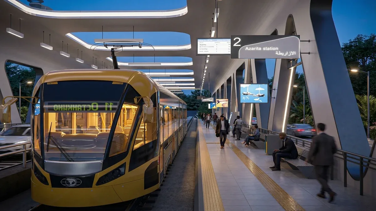 Alexandria Tram Stations — project visualization 3