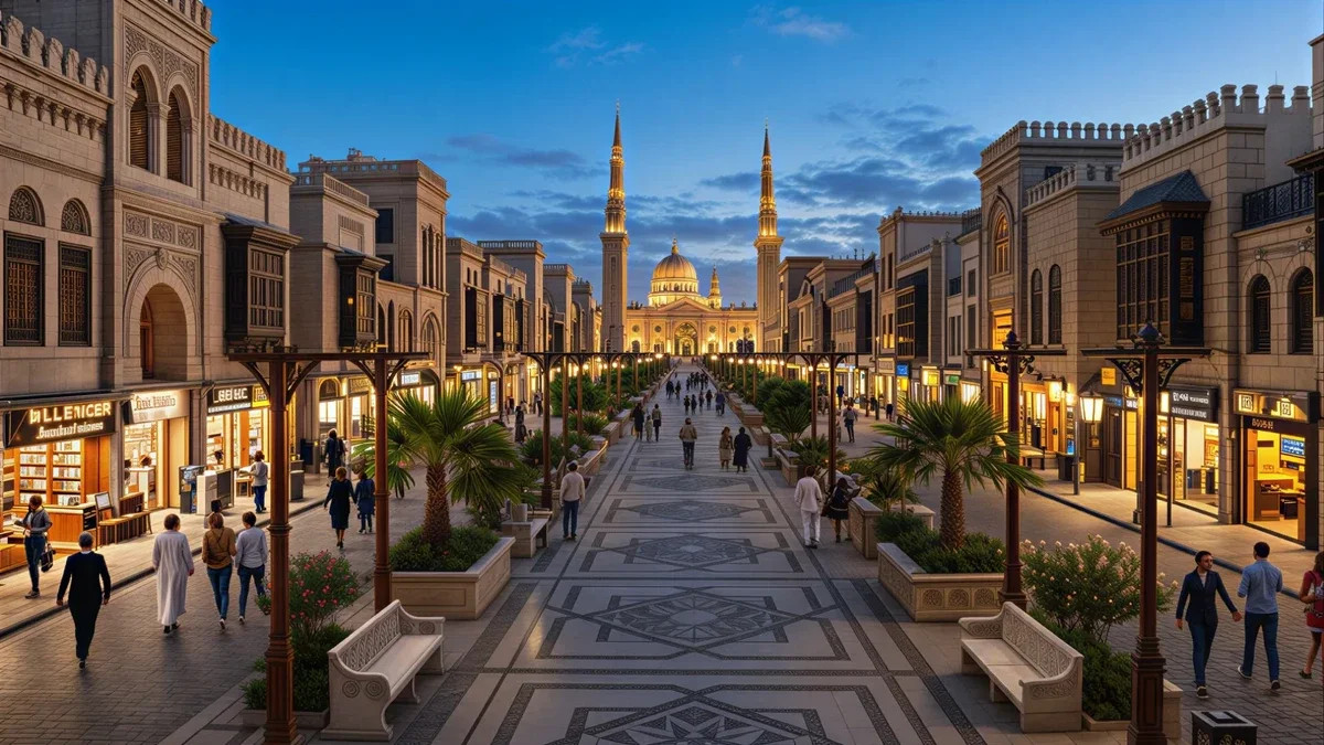 El-Sayed El-Badawy Mosque Spine Renovation — project visualization 2