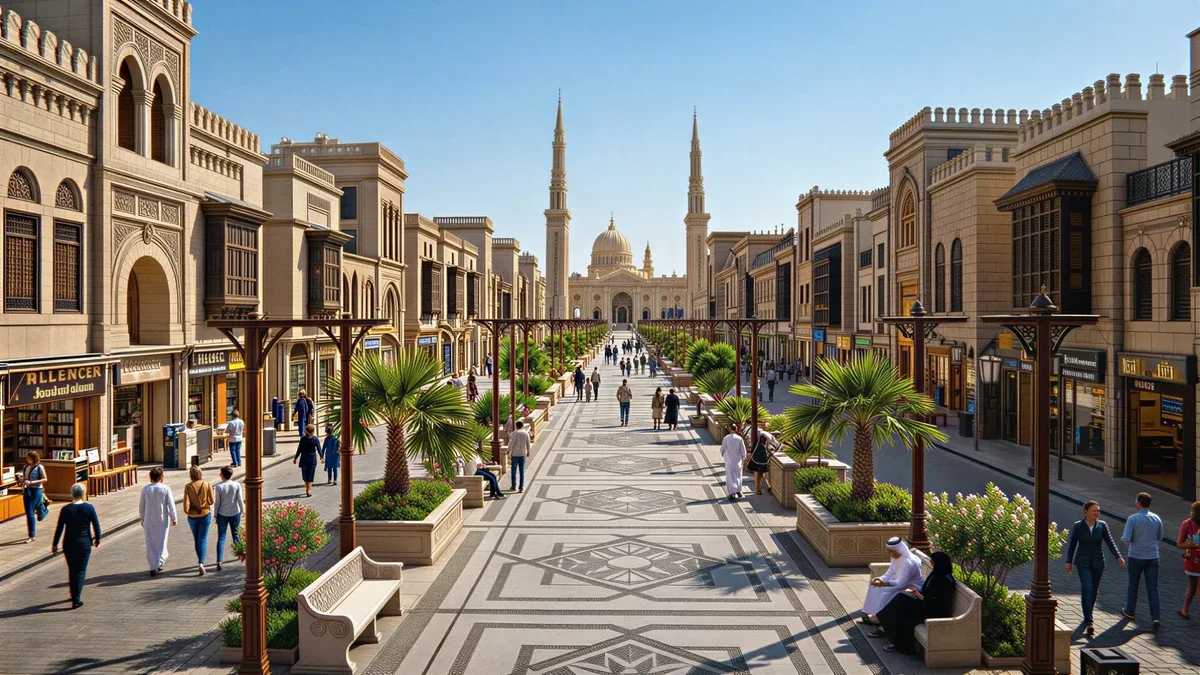 El-Sayed El-Badawy Mosque Spine Renovation — project visualization 3