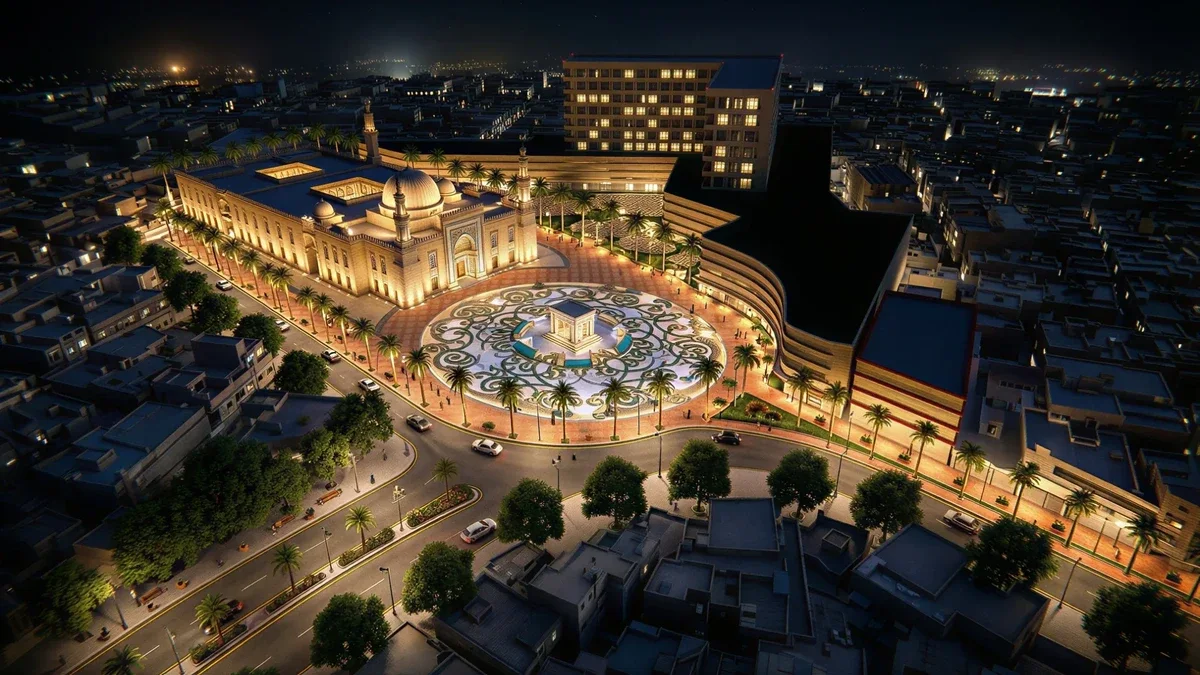 El-Sayed El-Badawy Mosque Spine Renovation — project visualization 5