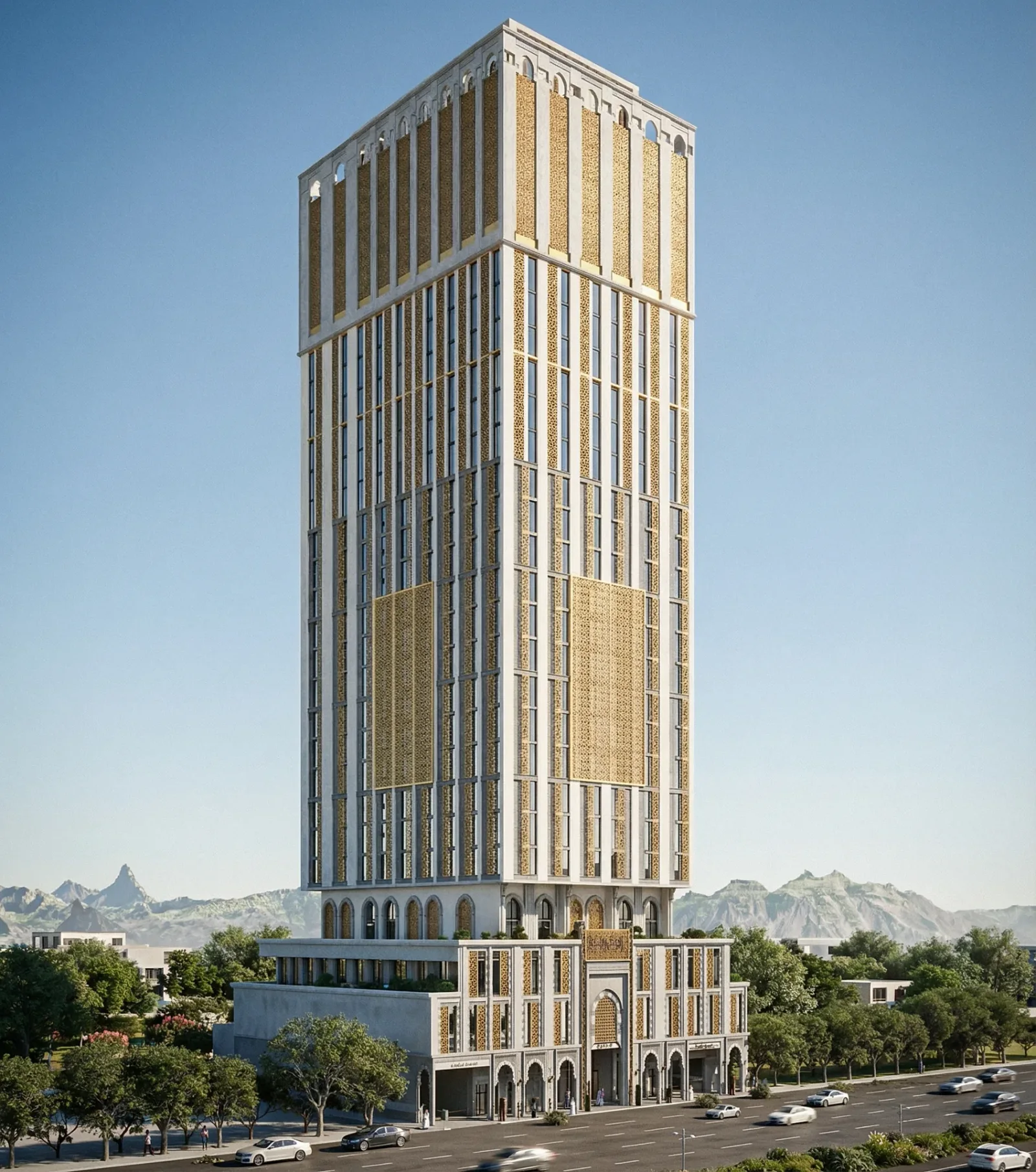 Masar Residential Tower · P01 — project visualization 2