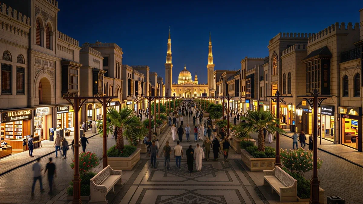 El-Sayed El-Badawy Mosque Spine Renovation — PCG project visualization