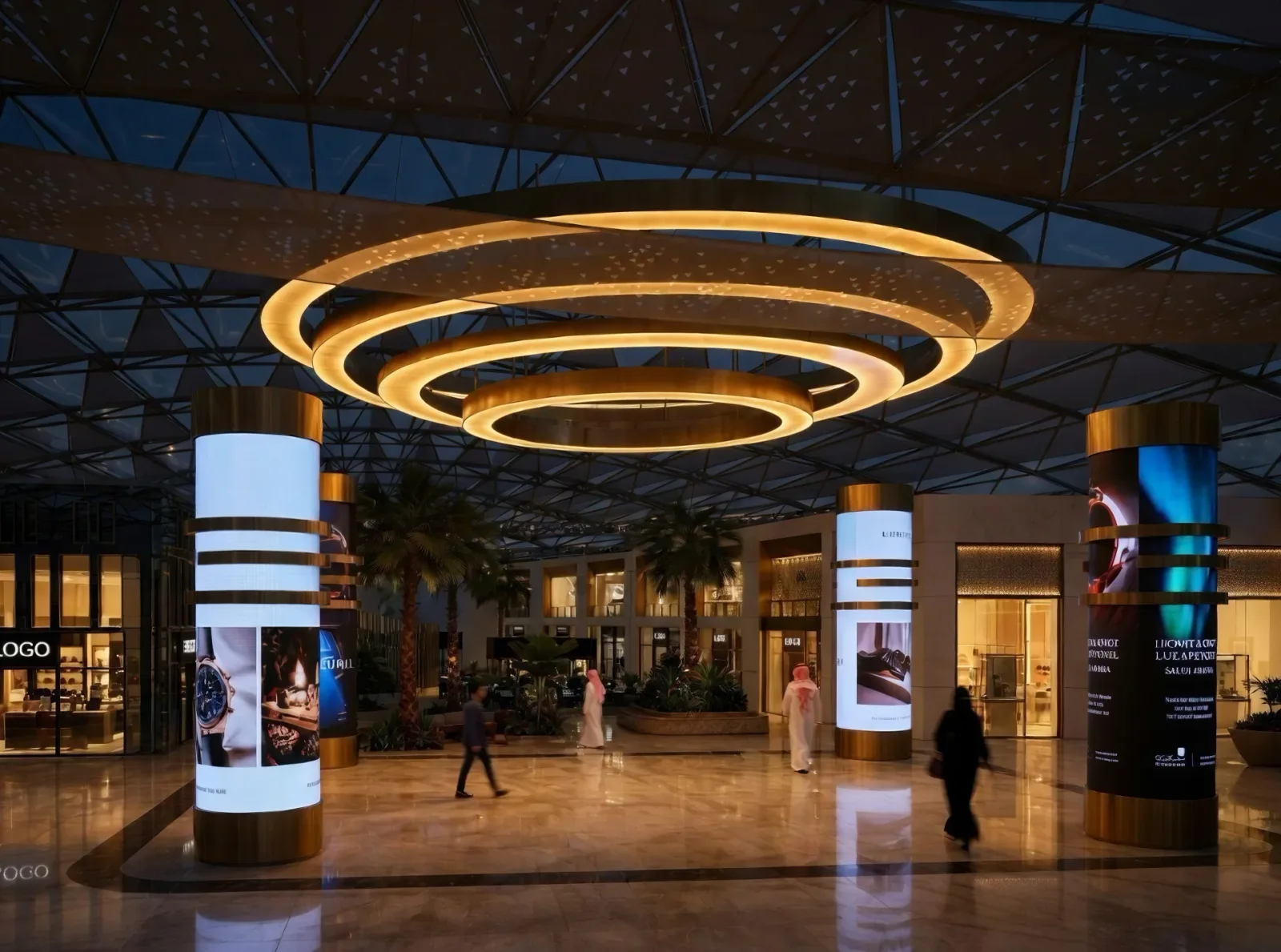 Jawharat Riyadh Mall — PCG project visualization