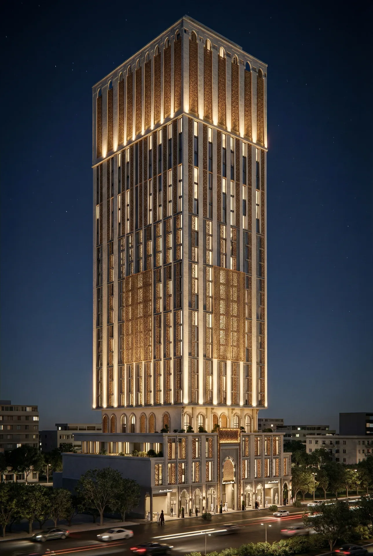 Masar Residential Tower · P01 — PCG project visualization