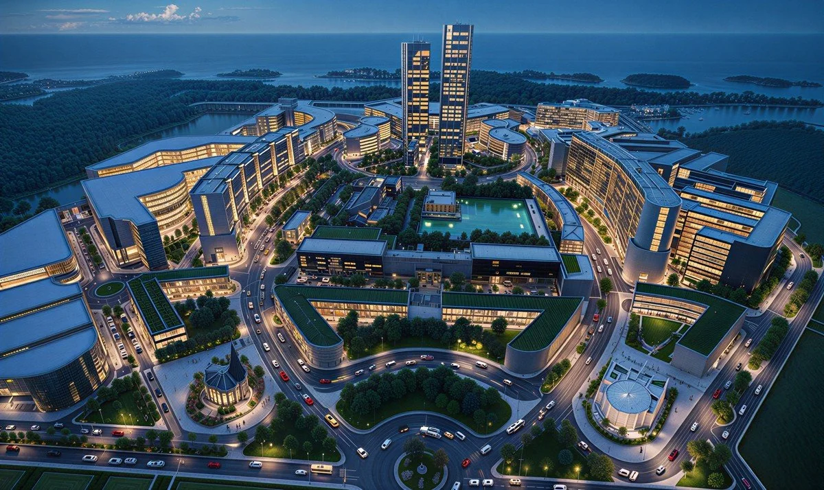 New Tanta City — PCG project visualization